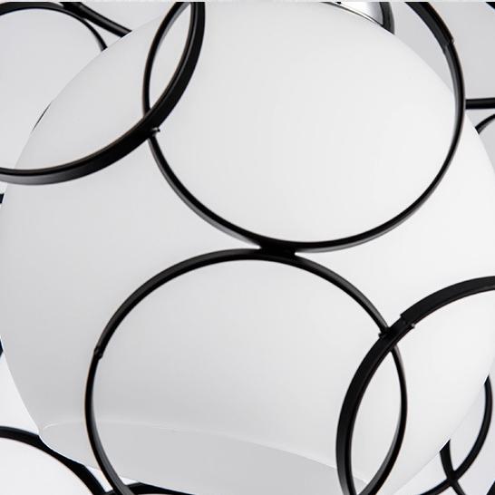Moderne créatif fer forgé 1-lumière suspension 