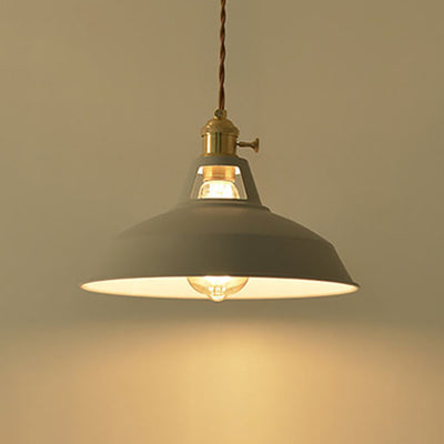 Modern Minimalist Macaroon Iron 1-Light Pendant Light