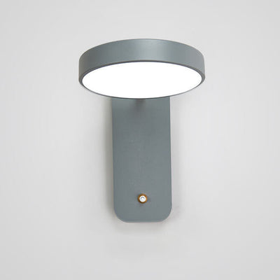 Nordic Simple Round Rotatable Switch LED Reading Wall Sconce Lamp