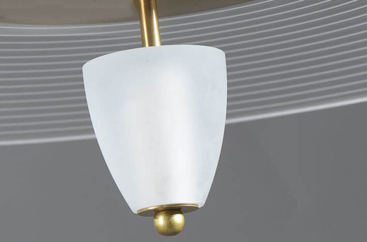 Nordisches kreatives transparentes Acryl-UFO-Design LED-Pendelleuchte 