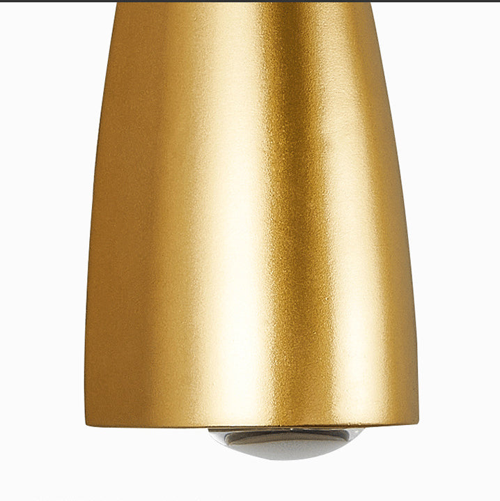 Moderne einfache Long Horn 2-Licht LED Innen- und Außenwandleuchte 