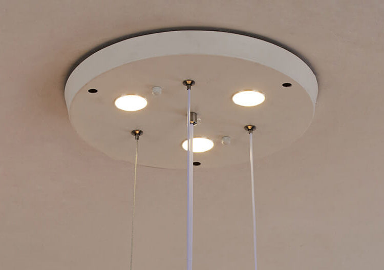 Lámpara de Araña LED de Combinación de Línea Creativa Nórdica 