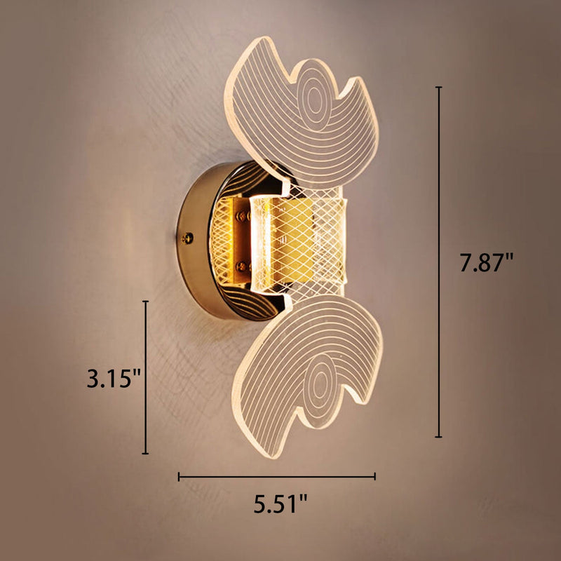 Modern Acrylic Simple Multi-Style LED Wall Sconce Lamp