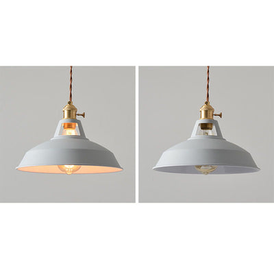 Modern Minimalist Macaroon Iron 1-Light Pendant Light