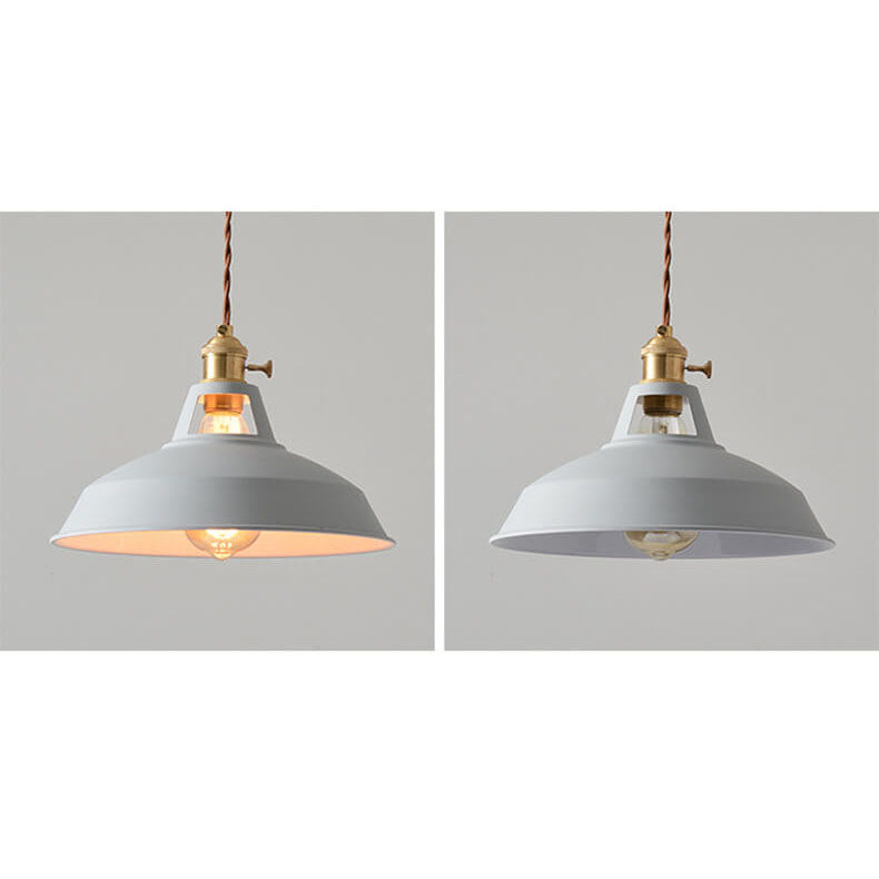 Modern Minimalist Macaroon Iron 1-Light Pendant Light