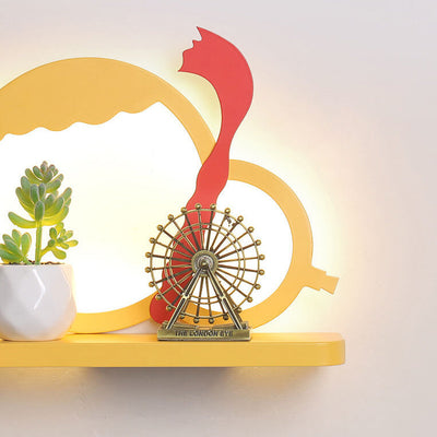 Childlike Creative Cartoon Pattern LED Wall Sconce Lamp