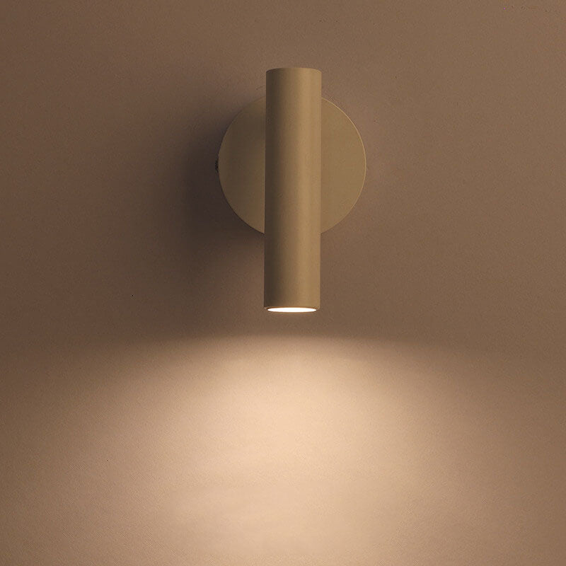 Modern Solid Color Aluminum LED Wall Sconce Lamp