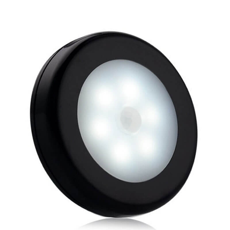 Lampe murale à LED ronde avec détection intelligente du corps humain 