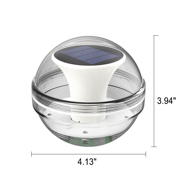 ضوء LED عائم مقاوم للماء للطاقة الشمسية للاستخدام الخارجي الحديث 