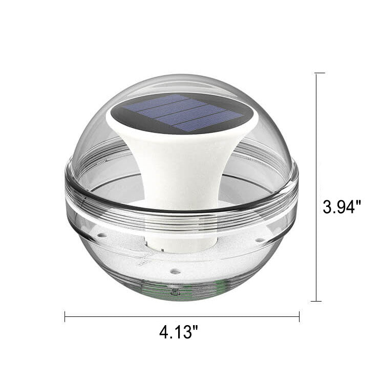 Modernes rundes wasserdichtes Solar-LED-Wasserdrift-Licht im Freien 