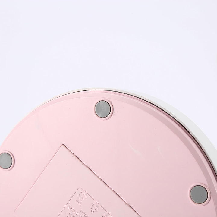 Modern Minimalist Plastic Long Shade Round Base Touch Charging LED Desk Lamp for Bedroom
