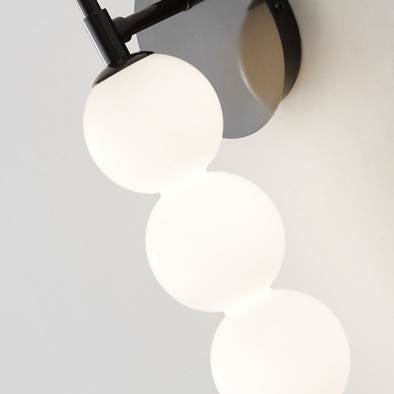 Nordic Light Luxury Glass Pearl LED-Wandleuchte