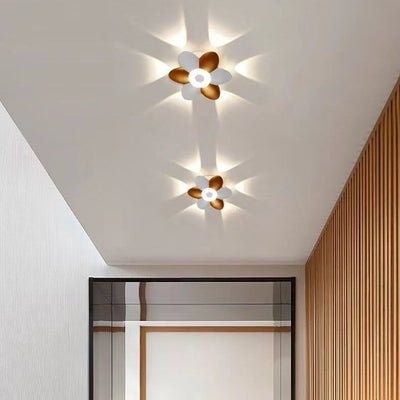 مصباح جداري LED مضيء بتصميم عصري وإبداعي من الألومنيوم 