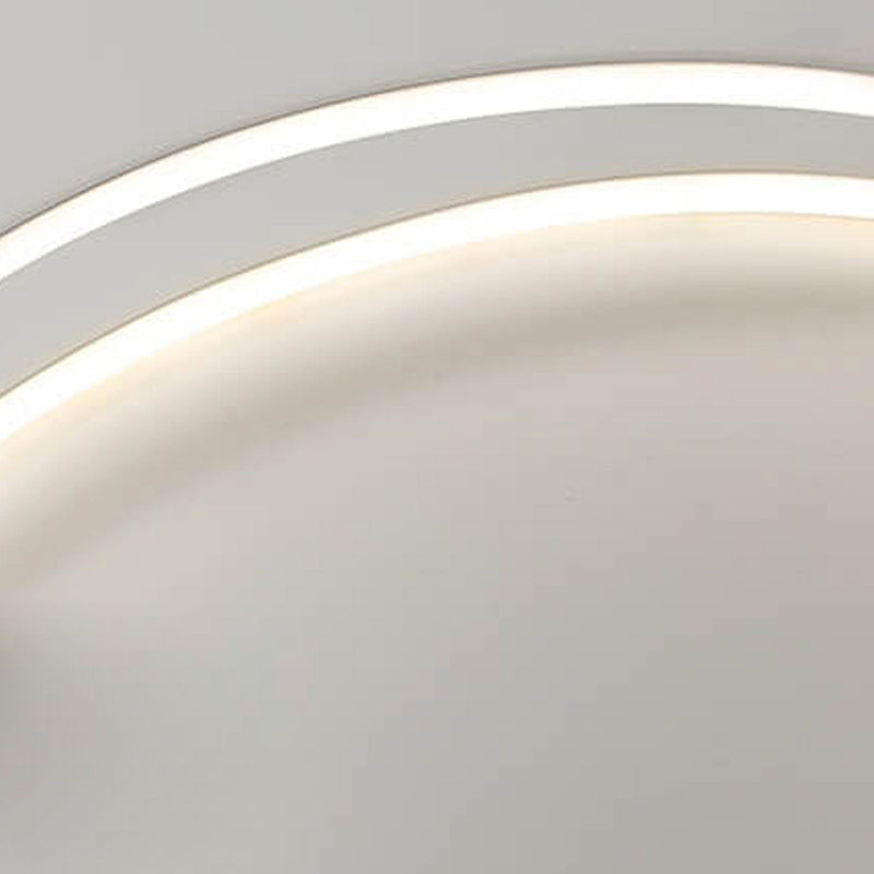 Nordic Minimalist Circle Advanced LED Flush Mount Ceiling Light