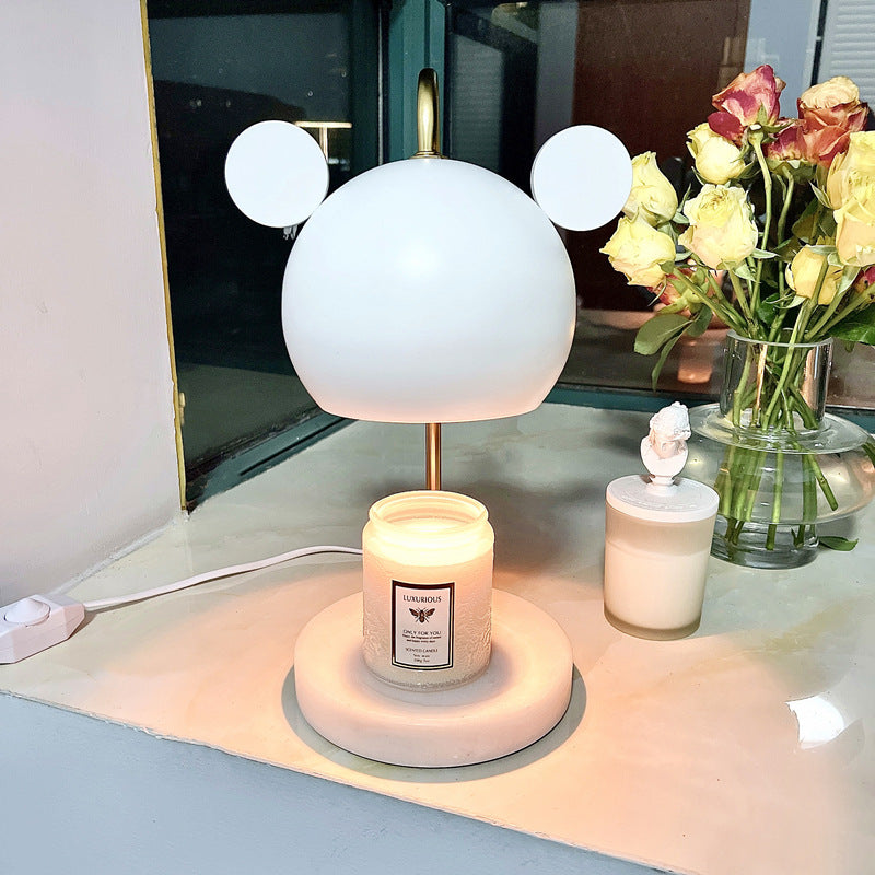 Nordic Retro Mouse Design LED Melting Wax Table Lamp