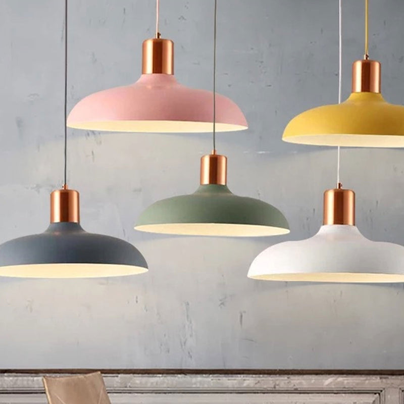 Nordic Creative Macaron Color 1-Light Pendant Light