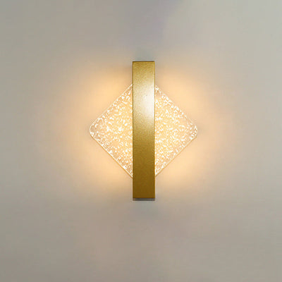 تصميم مبتكر من الأكريليك المتشقق لمصباح حائط LED 