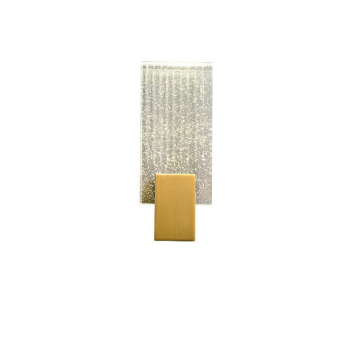 Moderne Bubble Crystal Square Luxus LED Wandleuchte 