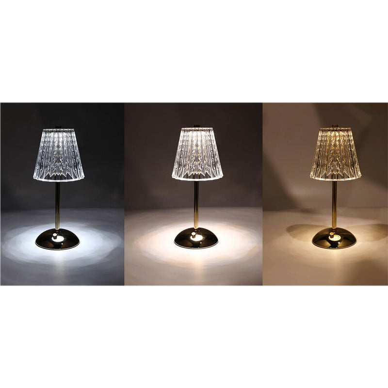 Lampe de Table LED de luxe en alliage d&