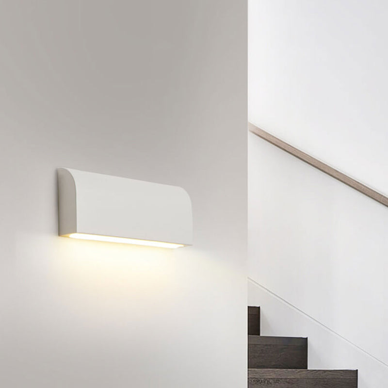 Modern Minimalist Acrylic Rectangle LED Wall Sconce Lamp