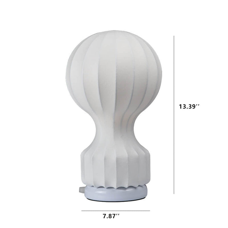 Minimalist Silk Gourd 1-Light Table Lamp