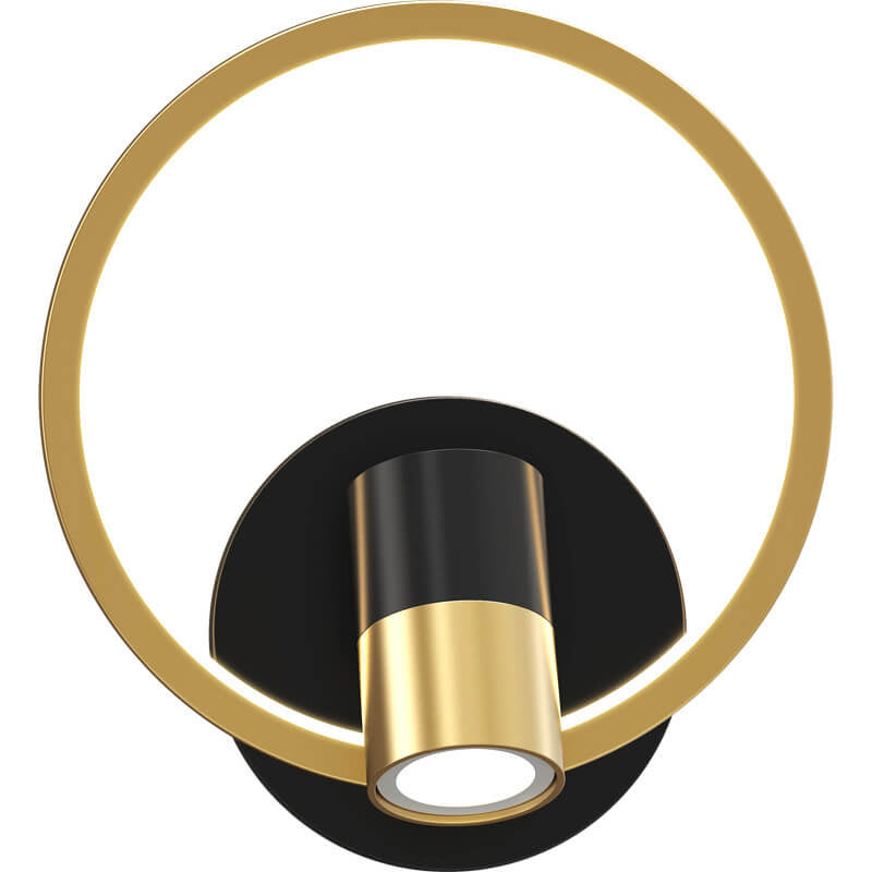 Moderne minimalistische runde LED-Spot-Wandleuchte 