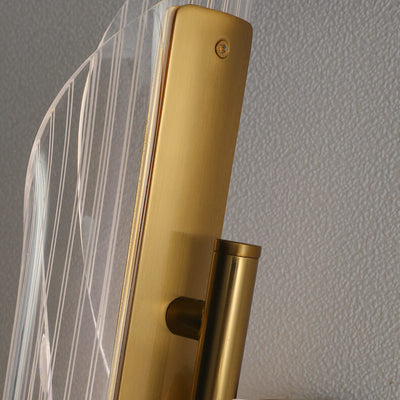 Modern Acrylic Curly LED Wall Sconce Lamp