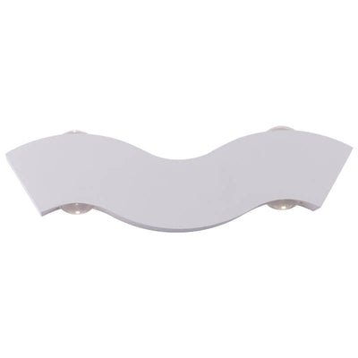 Modern Aluminum Wave LED Waterproof Outdoor Wall Sconce Lamp
