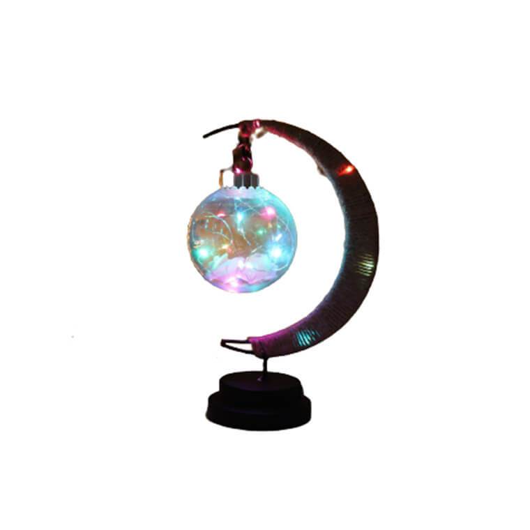 Wunschball Mond LED Nachtlicht Dekoration Tischlampe 