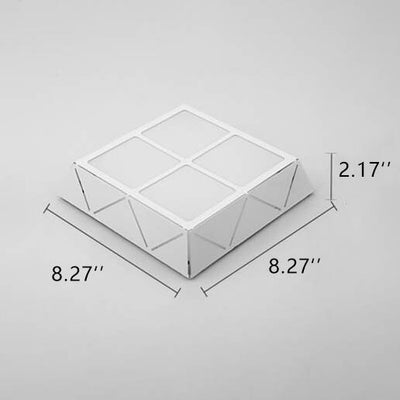 Minimalist Square 1-Light LED Flush Mount Ceiling Light