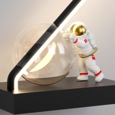 Moderne kreative Astronaut Ball LED-Wandleuchte 