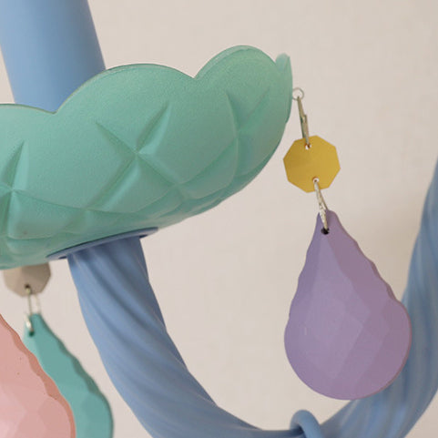 Creative Macaron Candelabra Applique murale à 2 lumières 