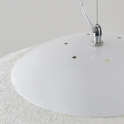 Creative Moon Mars Resin Orb 1-Light Pendant Light