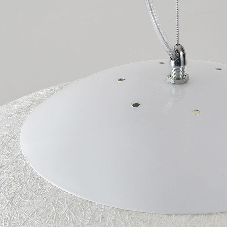 Creative Moon Mars Resin Orb 1-Light Pendant Light
