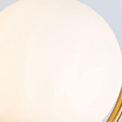 Lampe murale à une lumière avec abat-jour globe circulaire créatif moderne 