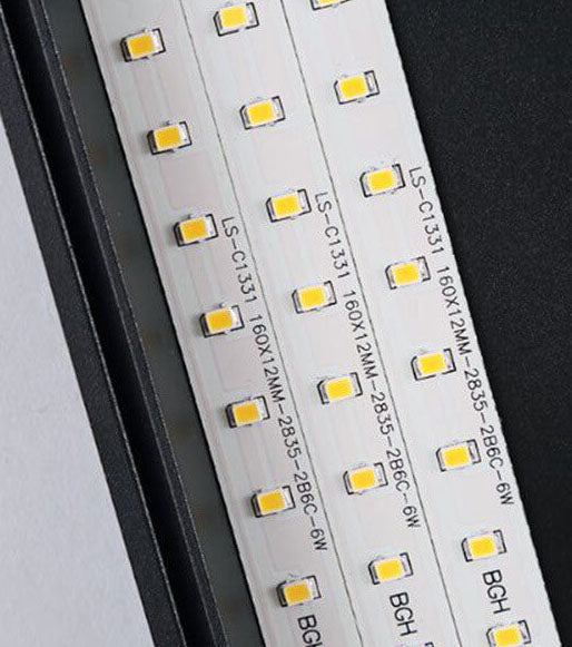 Lámpara Aplique de Pared LED Impermeable para Exteriores de Cilindro Moderno 