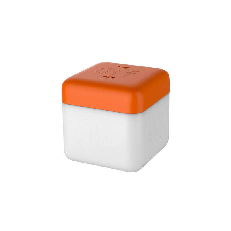 Lampe de table LED rechargeable USB avec minuterie de rotation pour cube magique moderne 