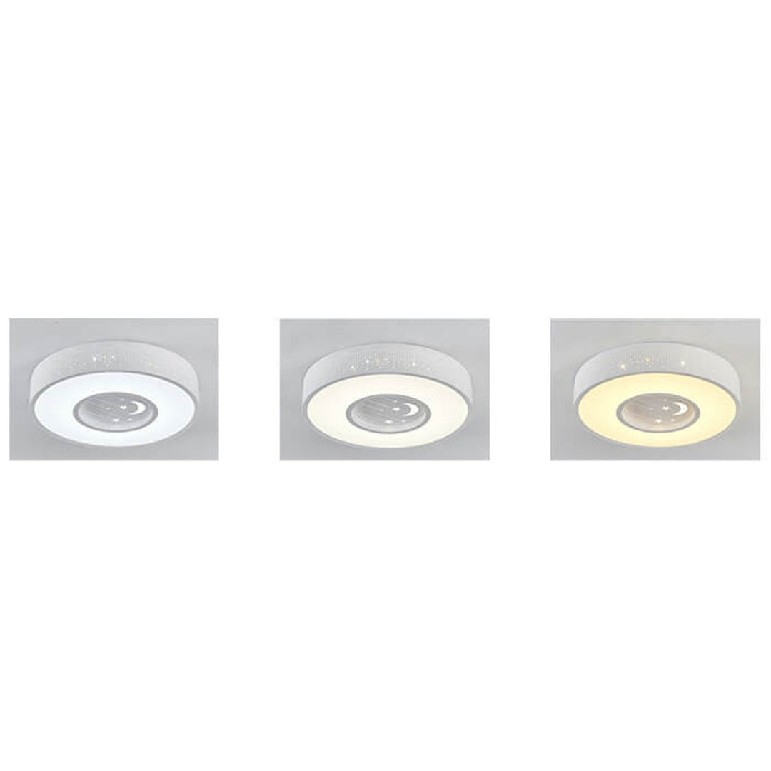 Modern Minimalist Starry Sky Round Children&