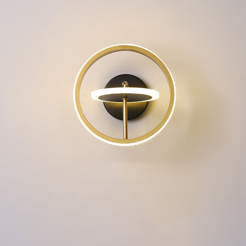 Nordic Simple Ring Stereo Combination Design LED Wall Sconce Lamp