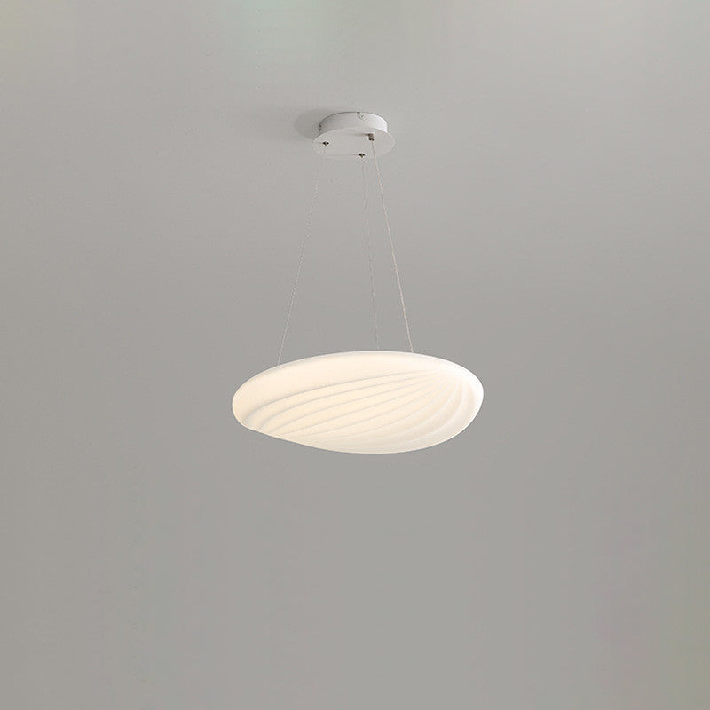 Modern PC Shell Shape LED Creative Flush Mount Light