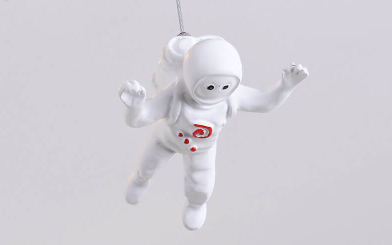 Creative Spaceman Satellite 3 Light Flush Mount Ceiling Light
