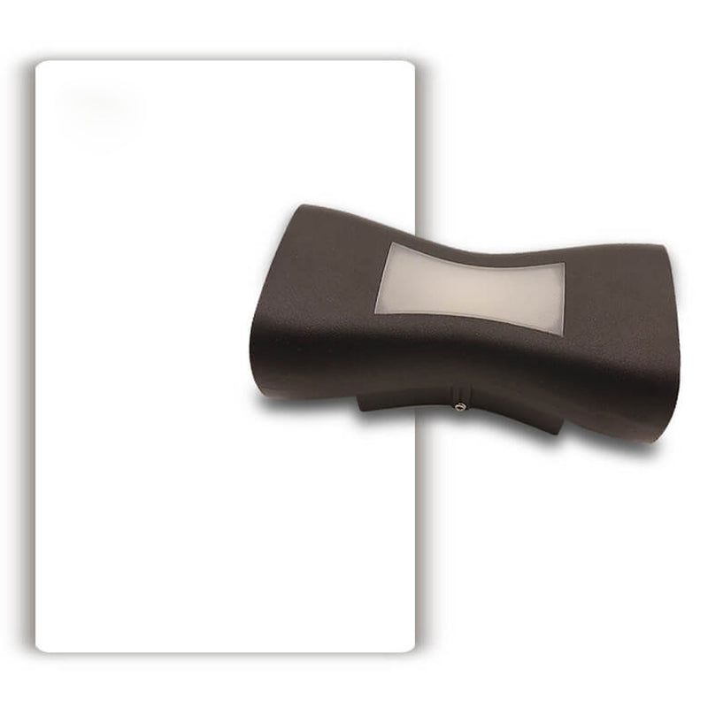 Conception moderne de lampe murale LED créative en aluminium étanche 