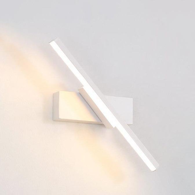 Industrielle Eisen-Nordic-Langbalken-Design-Drehbare LED-Wandleuchte 