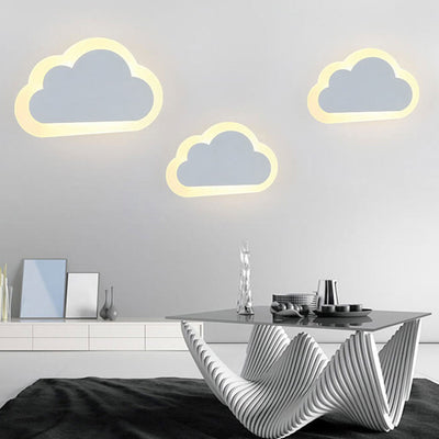 Nordic Acryl Creative Cloud Design LED-Wandleuchte