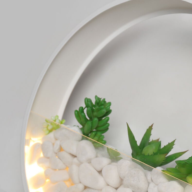 مصباح حائط LED حديث إبداعي دائري 1-ضوء 