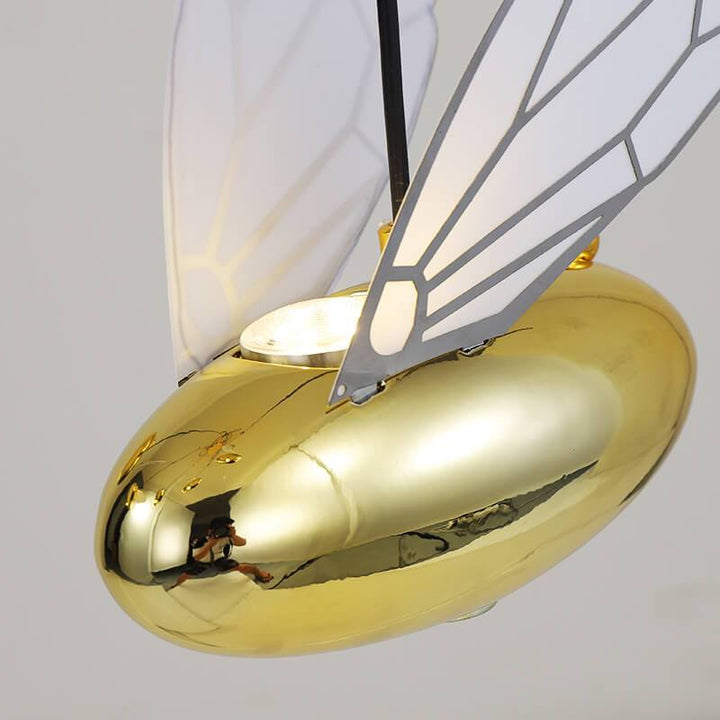 Modern Creative Resin Bee 1-Light LED Pendant Light