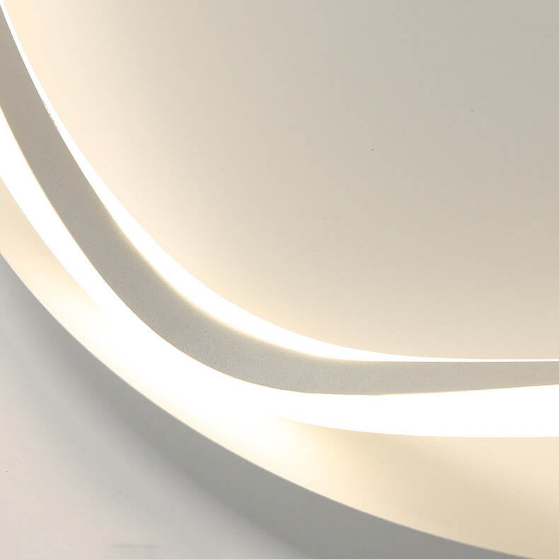 ضوء السقف LED بتصميم دائري حديث من الدانتيل الزهري 