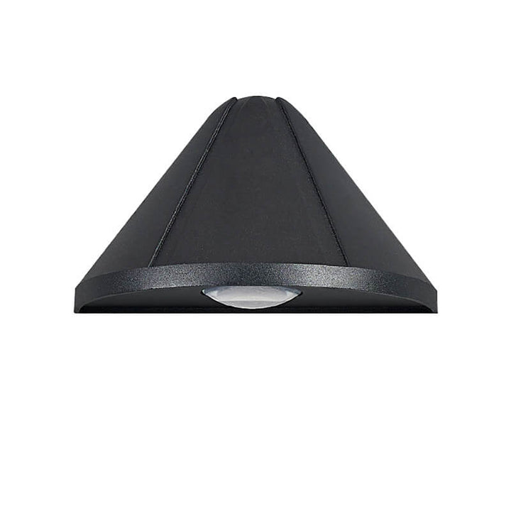 Simple Cone Outdoor Indoor Waterproof LED Door Plate Wall Sconce Lamp