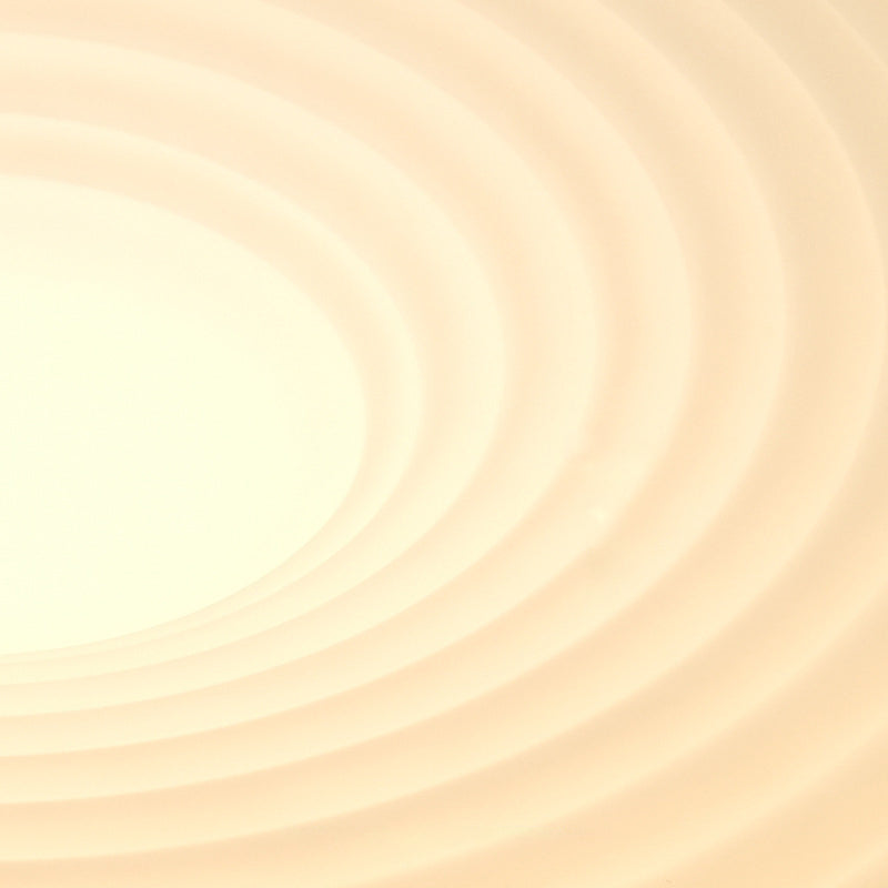 Minimalist Round Globe PE Material LED Flush Mount Ceiling Light