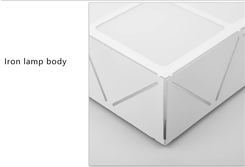 Minimalist Square 1-Light LED Flush Mount Ceiling Light